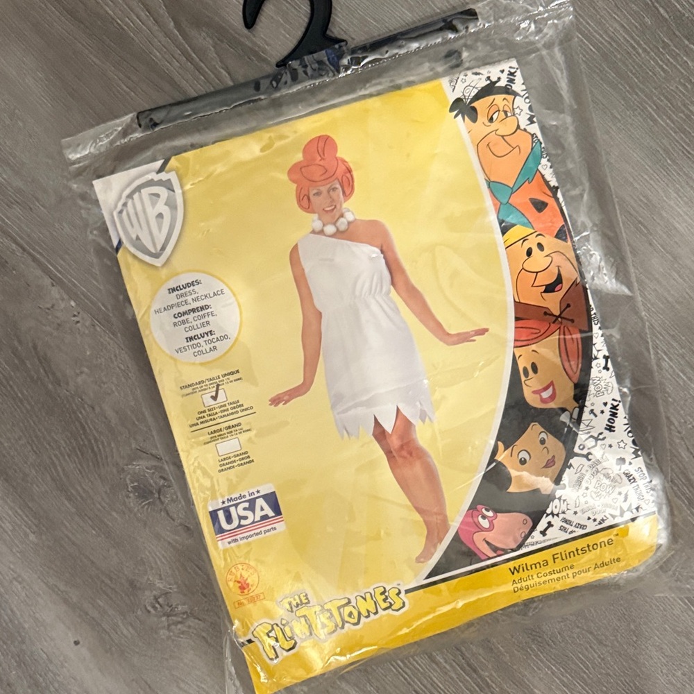 Warner Bros. Wilma Flintstone Costume - White